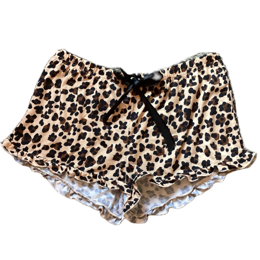Papaya Animal Print Shorts. M